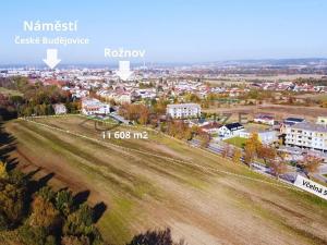 Prodej pozemku pro bydlení, České Budějovice, Lidická tř., 11608 m2