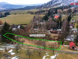 Prodej zahrady, Žandov - Radeč, 1537 m2