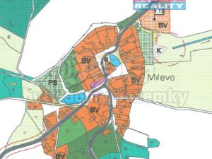 Prodej pozemku pro bydlení, Kladruby - Milevo, 522 m2