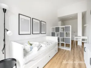 Pronájem bytu 1+kk, Praha - Kyje, Za černým mostem, 25 m2