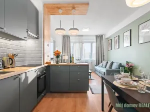 Pronájem bytu 2+kk, Praha - Vysočany, Kolbenova, 55 m2