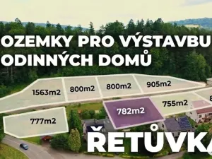 Prodej pozemku pro bydlení, Řetůvka, 782 m2