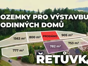 Prodej pozemku pro bydlení, Řetůvka, 782 m2