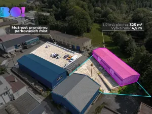 Pronájem skladu, Jablunkov, 325 m2
