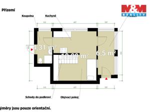 Prodej chaty, Plzeň - Lhota, K Jezírku, 50 m2