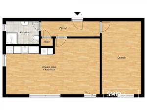 Prodej bytu 2+kk, Velim, Palackého, 52 m2