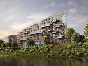 Pronájem kanceláře, Praha - Karlín, Karolinská, 400 m2