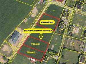Prodej pozemku pro bydlení, Hutisko-Solanec, 769 m2