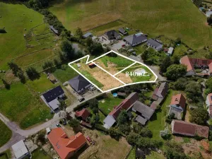 Prodej pozemku pro bydlení, Vrábče, 840 m2