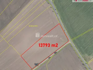 Prodej pole, Záryby, 13793 m2