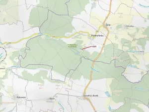 Dražba lesa, Jesenice, 2895 m2