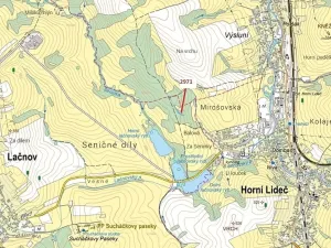 Dražba lesa, Lačnov, 1723 m2