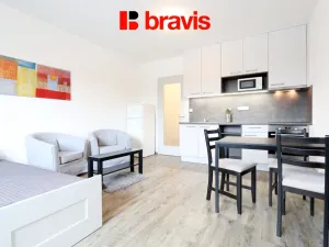 Pronájem bytu 1+kk, Brno - Černá Pole, třída Generála Píky, 28 m2
