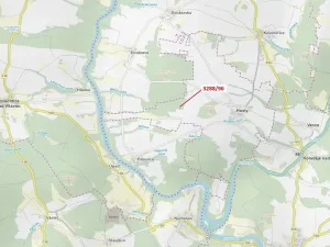 Dražba lesa, Hosty, 1630 m2