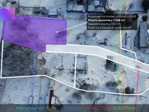 Prodej pozemku pro bydlení, Lipová-lázně, 1026 m2