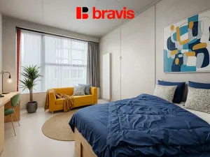 Pronájem bytu 1+kk, Brno - Trnitá, Dornych, 24 m2