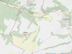 Dražba louky, Ivančice, 252 m2