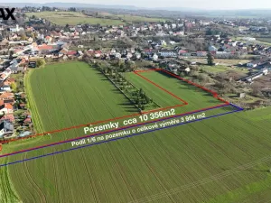 Prodej pozemku pro bydlení, Olomouc - Droždín, 11021 m2