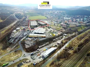Pronájem výrobních prostor, Bílina - Teplické Předměstí, Teplická, 3000 m2