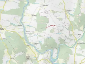 Dražba lesa, Hosty, 1735 m2