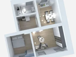 Pronájem bytu 2+1, Litvínov - Chudeřín, Chudeřínská, 43 m2