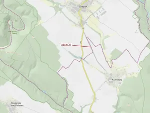 Dražba pozemku, Březník, 86 m2