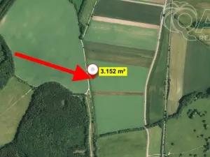 Prodej pole, Javorník, 3152 m2