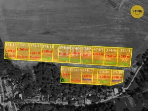 Prodej pozemku pro bydlení, Dolní Nětčice, 1108 m2