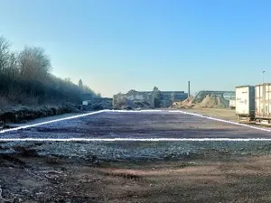 Pronájem komerčního pozemku, Králův Dvůr, Tovární, 300 m2