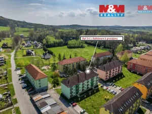 Pronájem bytu 2+1, Zákupy, Družstevní, 54 m2