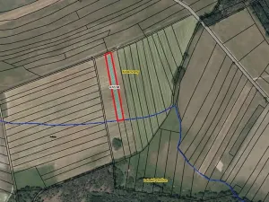 Prodej pole, Krakovany, 3351 m2