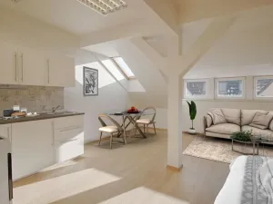 Pronájem bytu 1+kk, Ostrava - Moravská Ostrava, Jílová, 37 m2