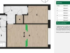 Pronájem bytu 2+kk, Praha - Hostivař, Arnošta Staňka, 49 m2