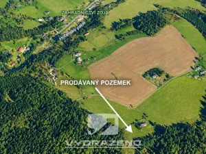 Prodej pole, Slaná - Hořensko, 3520 m2