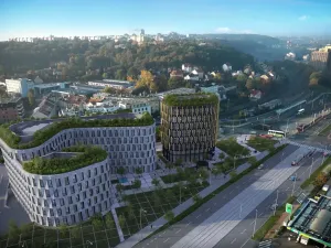 Pronájem kanceláře, Praha - Vokovice, Evropská, 280 m2