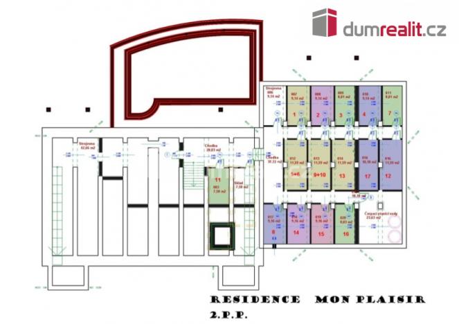 Prodej bytu 3+kk, Mariánské Lázně, Chopinova, 87 m2