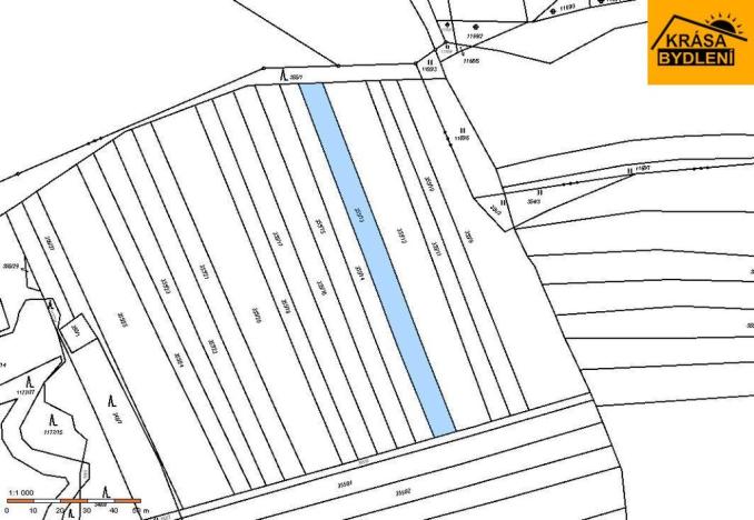 Prodej pole, Zlín - Salaš, 1220 m2