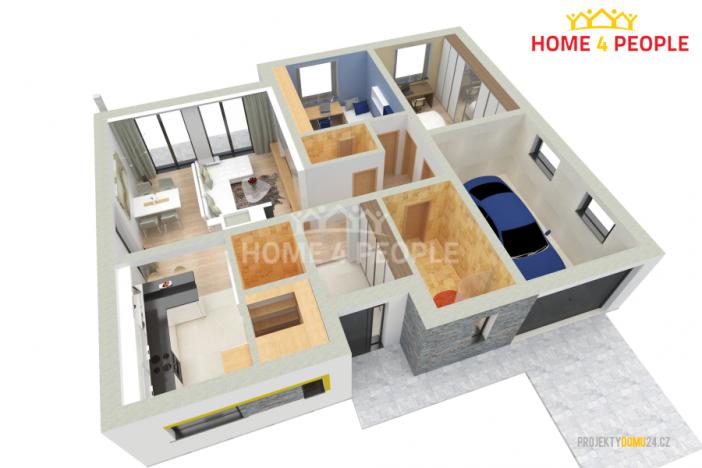 Prodej rodinného domu, Bořenovice, 136 m2