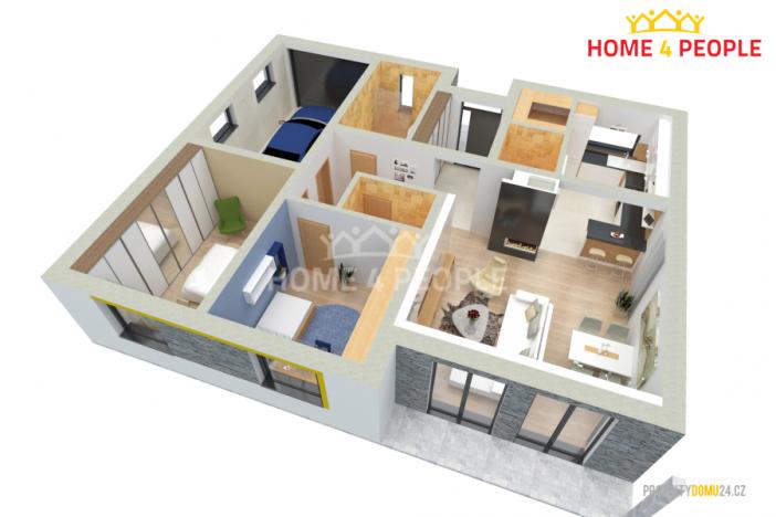 Prodej rodinného domu, Bořenovice, 136 m2