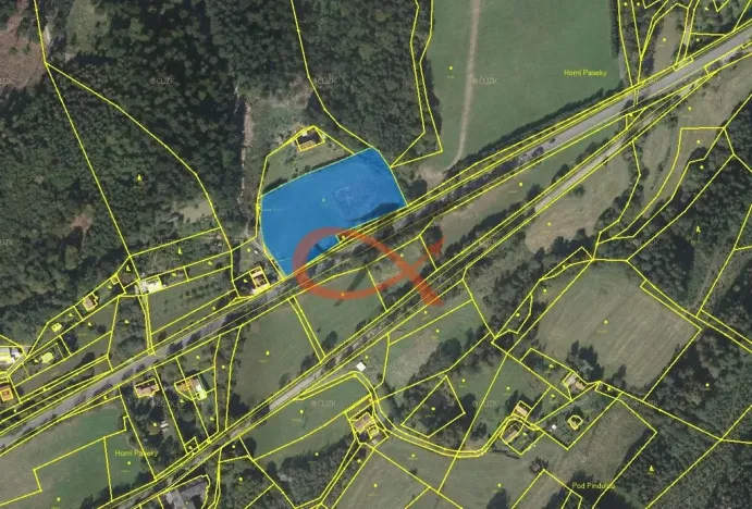 Prodej trvalého travního porostu, Rožnov pod Radhoštěm, Ostravská, 7218 m2