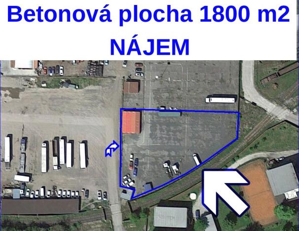 Pronájem pozemku pro komerční výstavbu, Králův Dvůr - Popovice, 1800 m2