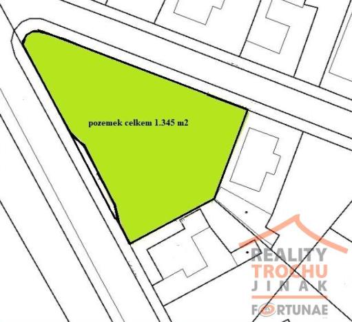 Prodej pozemku pro bydlení, Chrast, 1345 m2