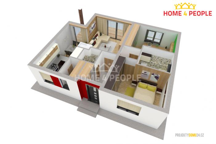 Prodej rodinného domu, Bořenovice, 100 m2