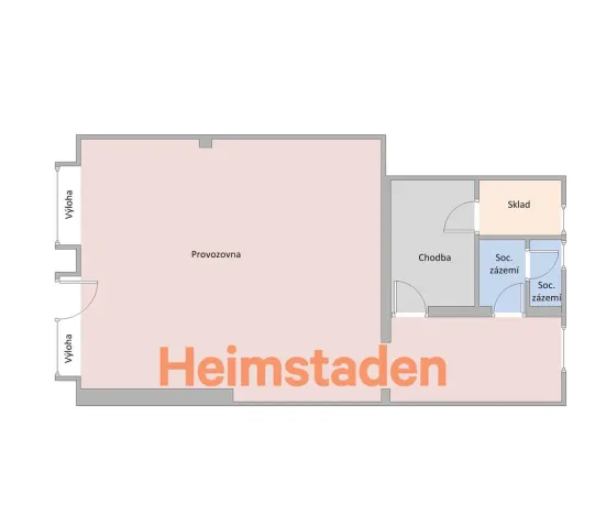 Pronájem kanceláře, Karviná - Nové Město, nám. Budovatelů, 79 m2