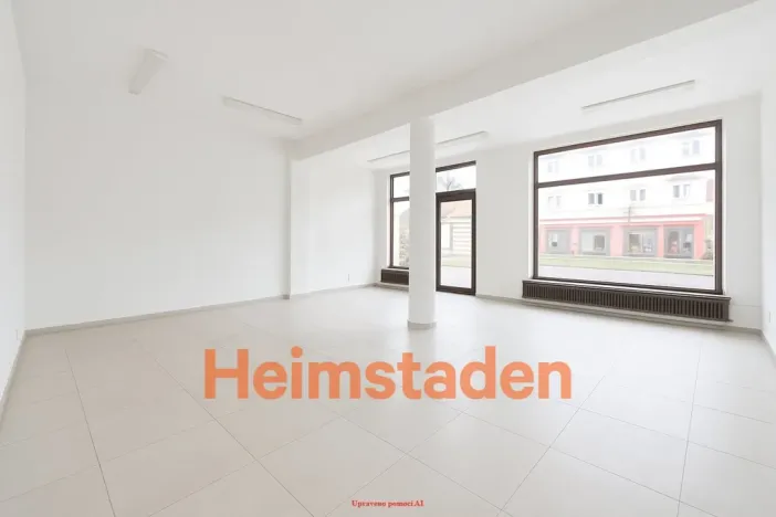 Pronájem obchodního prostoru, Karviná - Nové Město, nám. Budovatelů, 79 m2