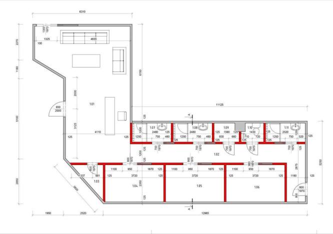 Pronájem obchodního prostoru, Brno, Příkop, 110 m2