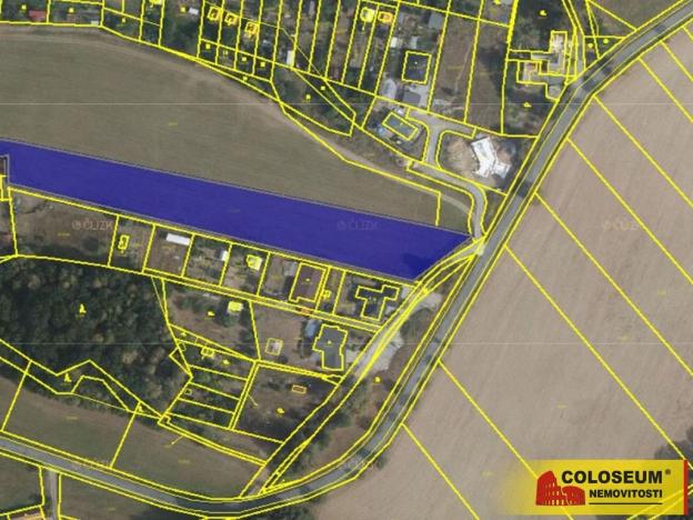 Prodej zemědělské půdy, Blansko - Těchov, 6556 m2