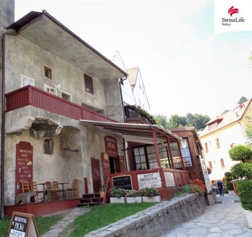 Prodej historického objektu, Český Krumlov, Dlouhá, 1100 m2