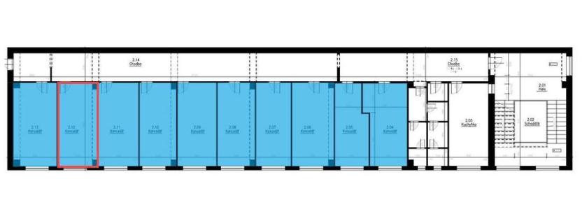 Pronájem kanceláře, Brno, Šámalova, 19 m2