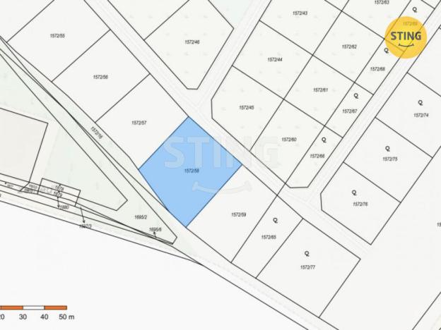 Prodej pozemku pro bydlení, Chlumec nad Cidlinou - Kladruby, 1216 m2